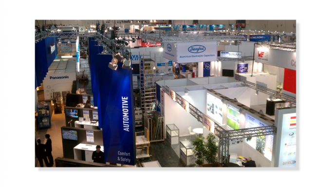 Panoramic view, e2012 trade fair